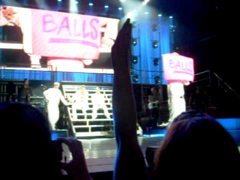 NKOTB Santa Barbara Click Pose of, Joey cow doll w/smiley jacke & BALLS poster! Funny