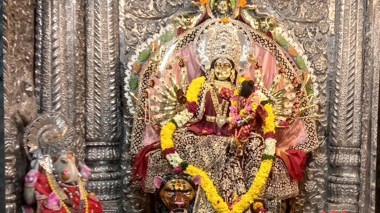 LIVE  EVENING  AARTI  CHATTARPUR  TEMPLE