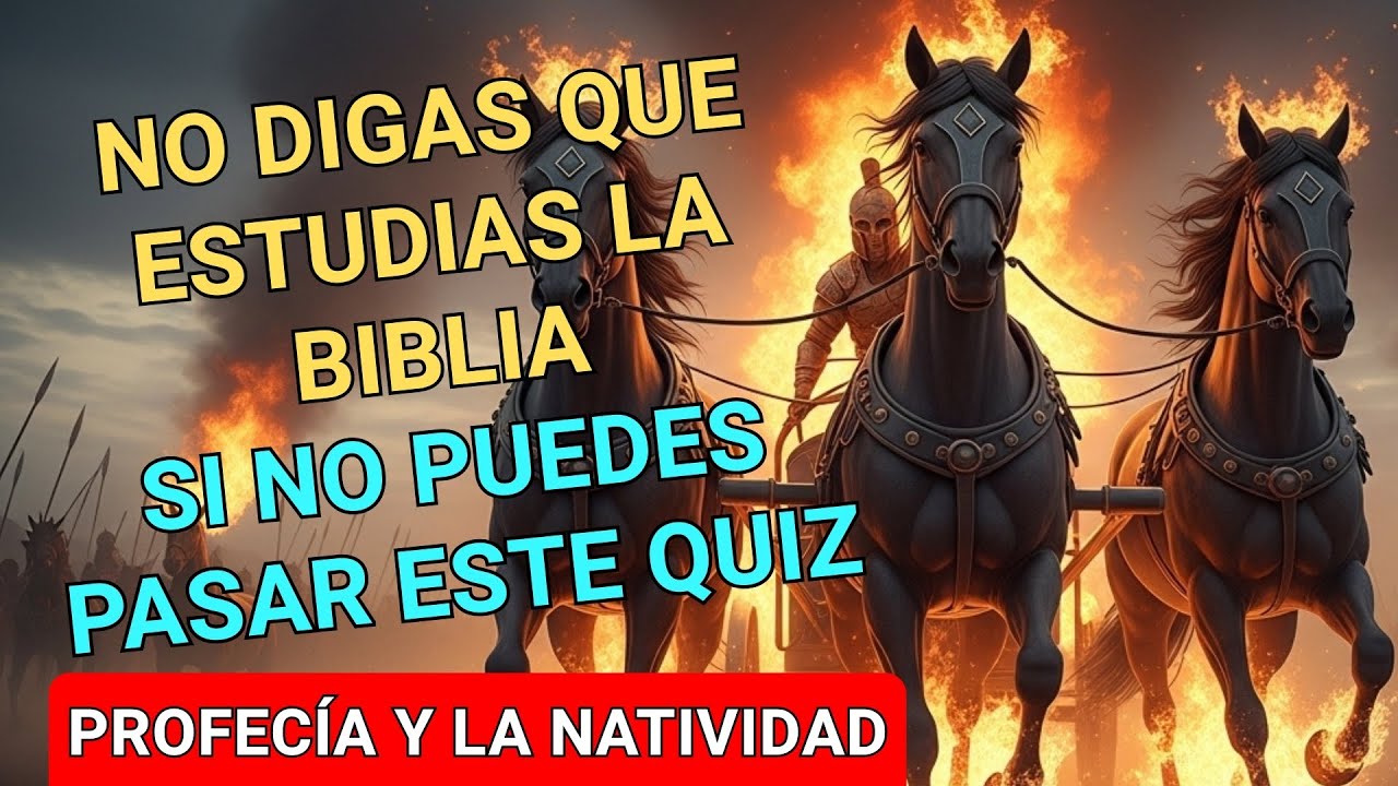 😱 ¿DE VERDAD CONOCES LA HISTORIA? - 📖 30 Preguntas Bíblicas sobre Profecía y Nacimiento - 🔥 al Día