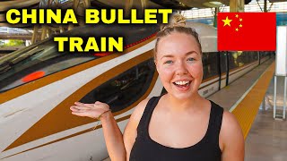 Riding the WORLDS FASTEST Bullet Train From Shanghai to Beijing, China
