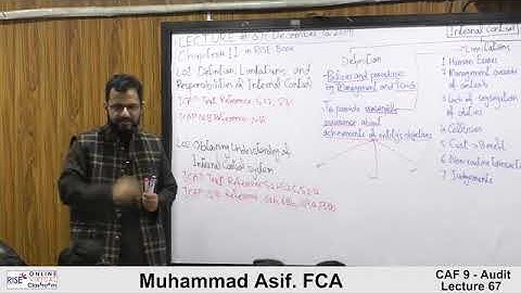 CAF 9 | Audit and Assurance | Lecture #67 | By Muhammad Asif