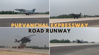 IAF Aircraft Landed on Purvanchal Expressway | Road Runway Demo