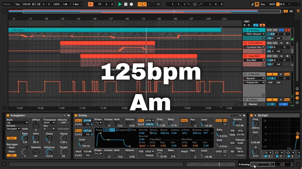Minimal Dub Techno | Ableton Live | Workflow & Live Act | 260321 - YouTube