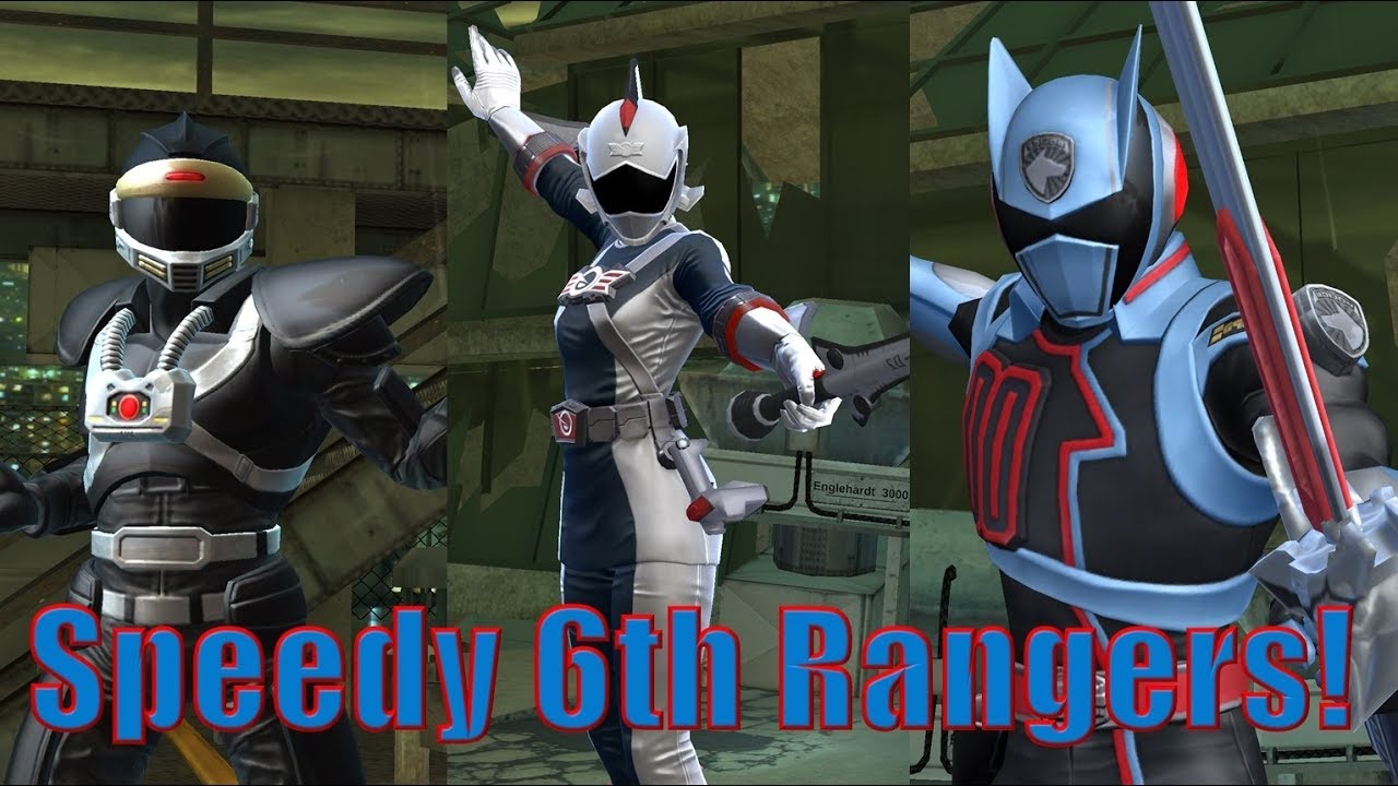 Speedy 6th Rangers! | Power Rangers Legacy Wars - YouTube