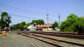 Very Small Csx Stack Train    5/31/09