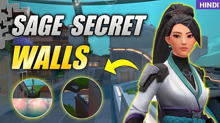 Discover the HIDDEN Power of 5 SECRET Sage Walls in Pearl  {HINDI} Valorant TRICKS Guide