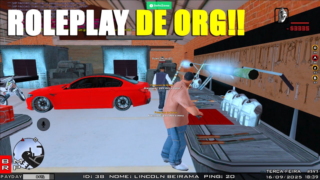 ROLEPLAY NO BMRP TÁ COMEÇANDO - GTA SAMP RP