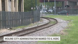 Moline city administrator named to Illinois High Speed Rail Commission