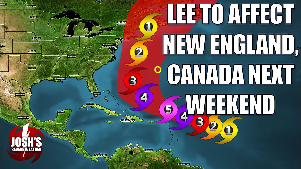 Hurricane Lee nears eastern New England, Canada with high winds