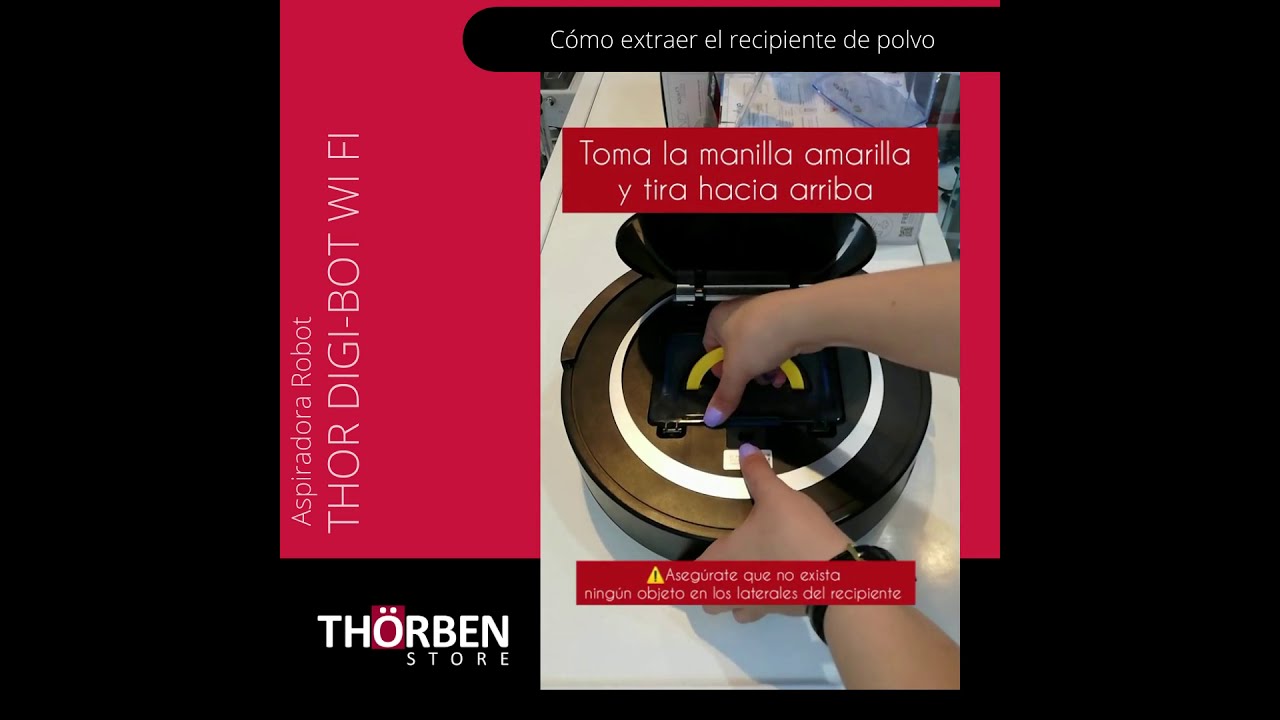 Aspiradora Robot Thorben Digi Bot Wifi | Thorben