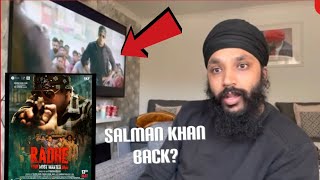 Radhe: Your Most Wanted Bhai | Salman Khan | Official Trailer | REACTION