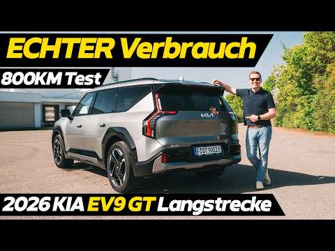 The most powerful Kia ever put to the test – 800 km with the EV9 GT!