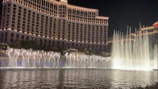 Amazing LAS VEGAS Water Show!