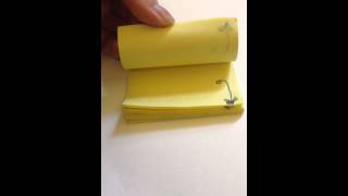 sticky note animation