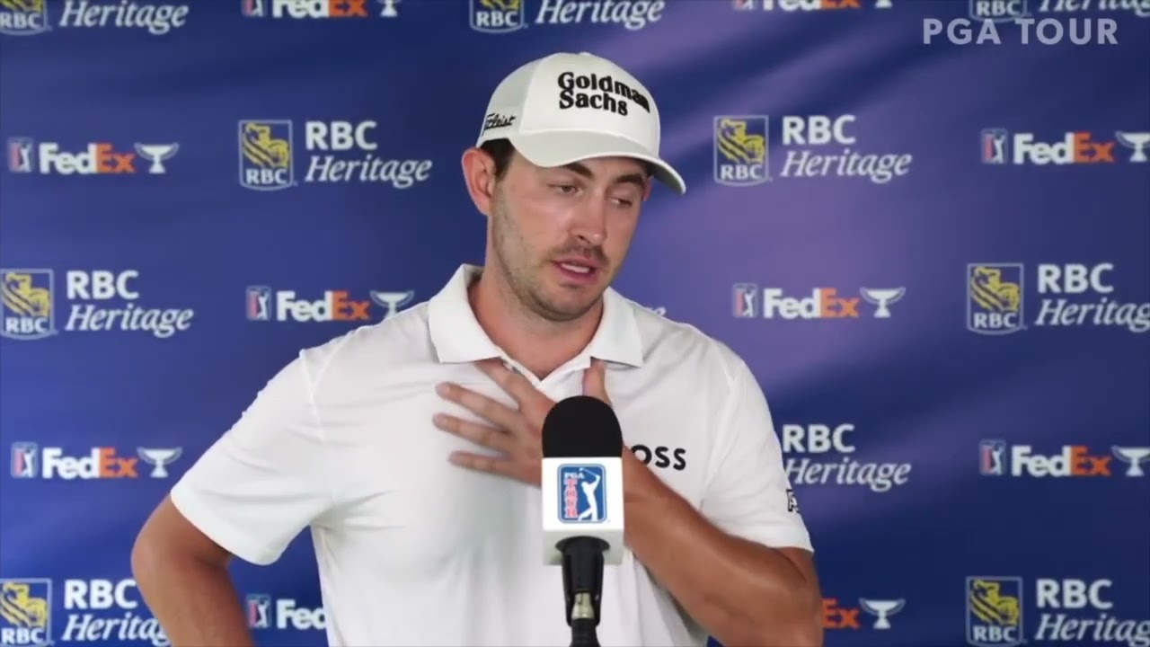 Patrick Cantlay Sunday Interview 2022 RBC Heritage © PGA Tour