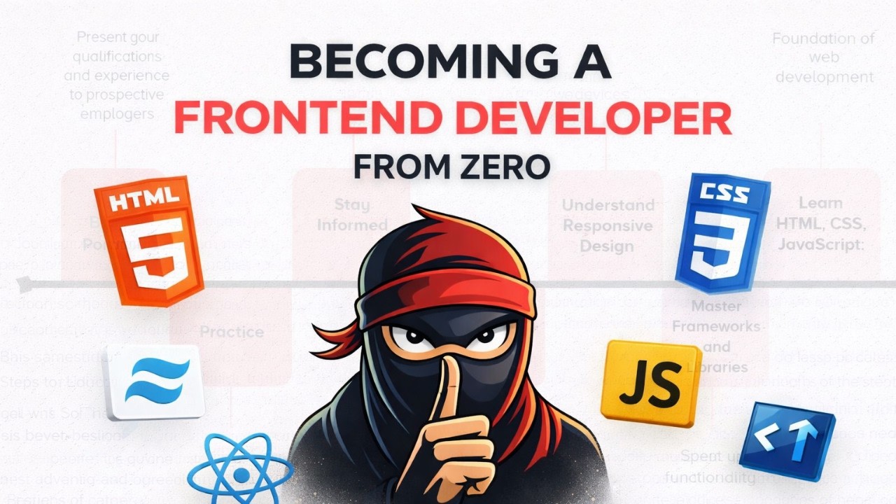 Becoming a Frontend Developer From Zero — Day 0 - YouTube