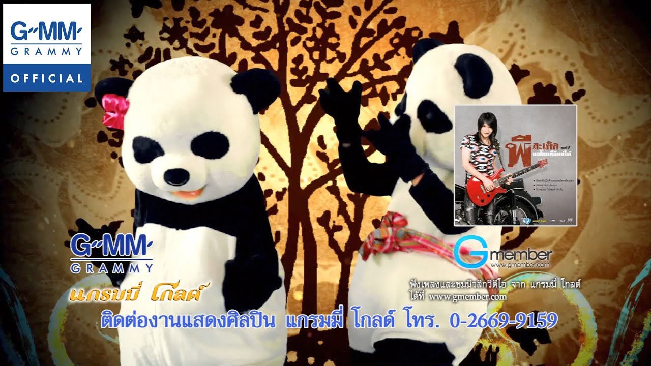 ปกเพลง ปั้นข้าวจี่ติดหมีแพนด้า — PEE SADERD