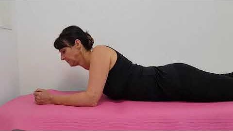 NHSGGC - McKenzie Approach: Thoracic Prone Extension