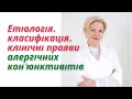 Оксана Вітовська. Етіологія, класифікація, клінічні прояви алергічних кон'юнктивітів