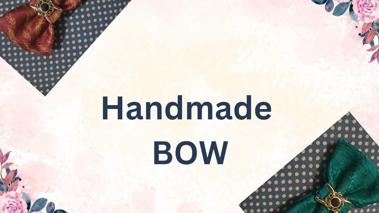 🎀Bow Hair clip | Bow Hair clip making at home 💝 ||