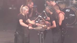 LAZULI -  9 Hands around a marimba (live @ Loreley 2015)