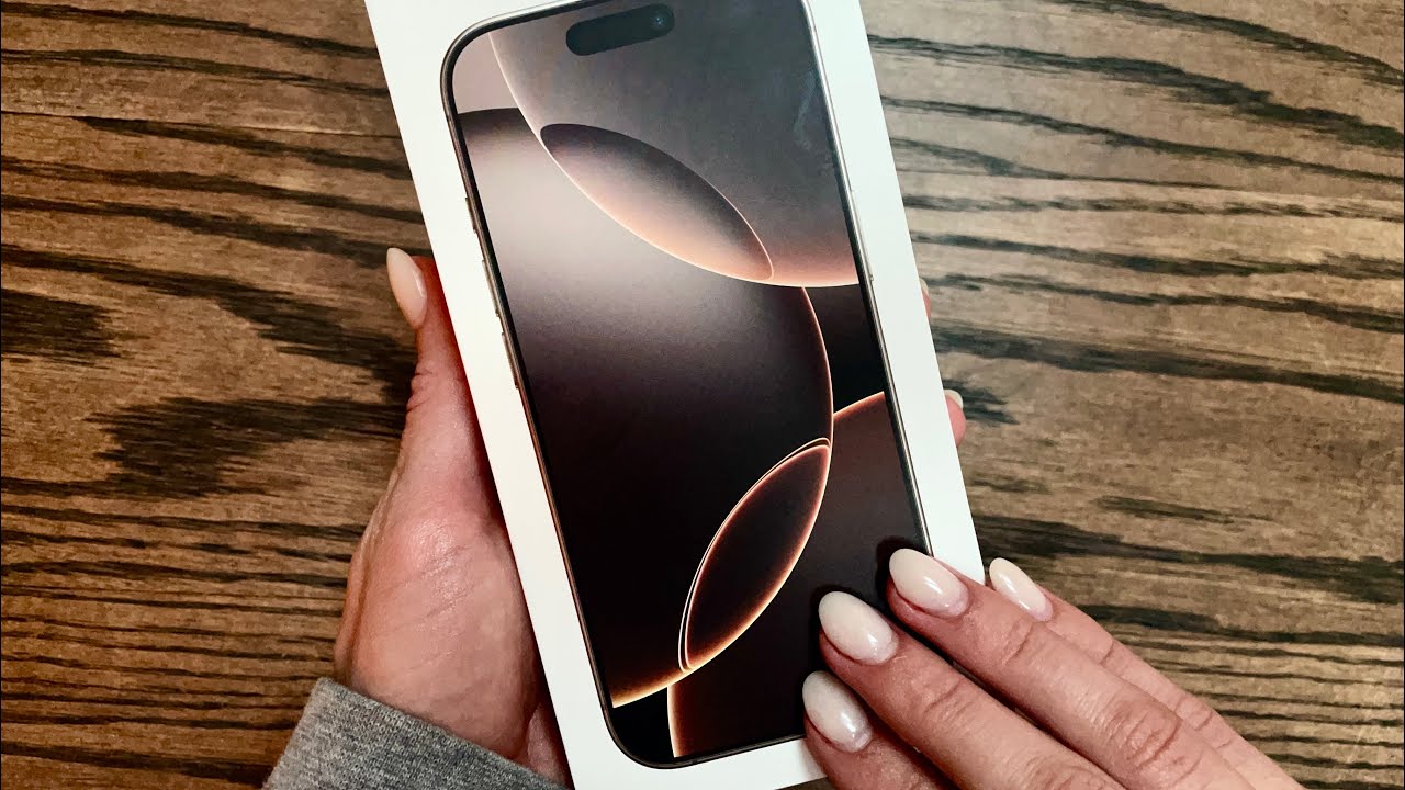 ASMR Unboxing iPhone 16 Pro (🎧 whisper, tapping)