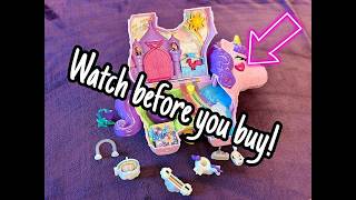 Polly Pocket Micro, Unicorn Party Playset, Pink Unicorn Toy GVL88- Watch BEFORE buying!