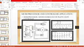 TRAFFIC CONTROL USING MICROPROCESSOR - MPCA - EE SEM 5