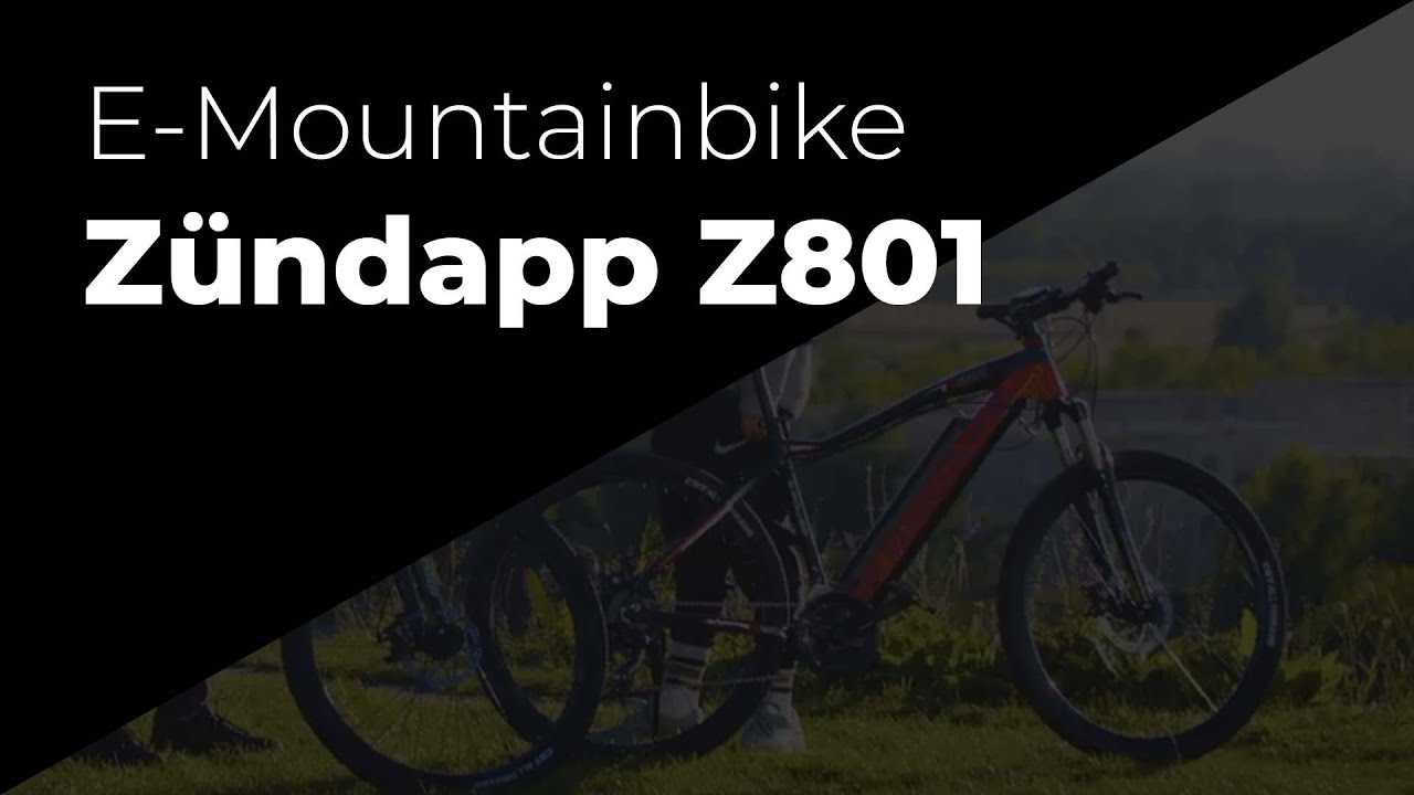 - Zündapp E-Mountainbike: Z801 YouTube