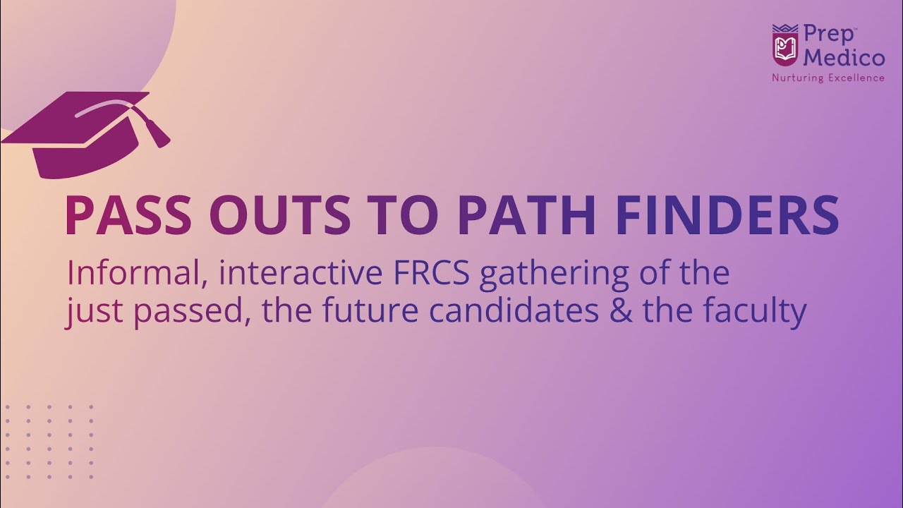 Pass Outs To Path Finders - FRCS gathering of the just passed, the ...