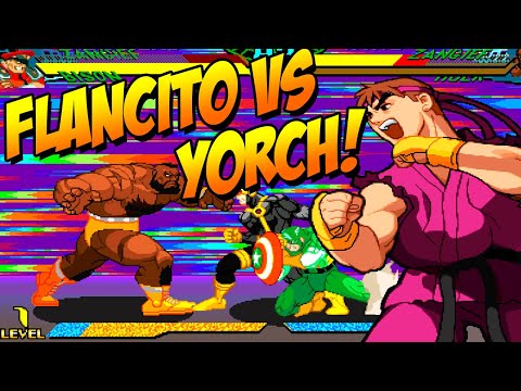 FLANCITO VS YORCH!! SESIÓN DE PELEAS EN MARVEL VS STREET FIGHTER!! 🔥🔥🔥