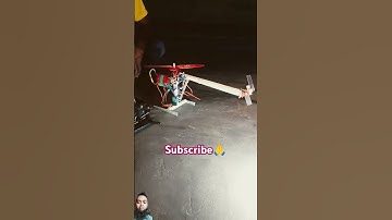homemade rc helicopter testing #making #diy #rchelicopter #helicopter #robot #arduino #minicopter