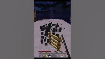 Hoe blokkeer je een ladder in een MLG clutch (Minecraft HyPixel Bedwars)