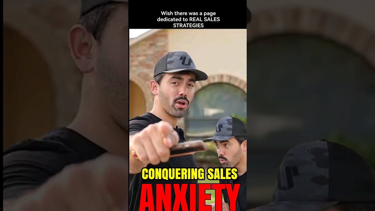 Conquering Sales Anxiety...... 
