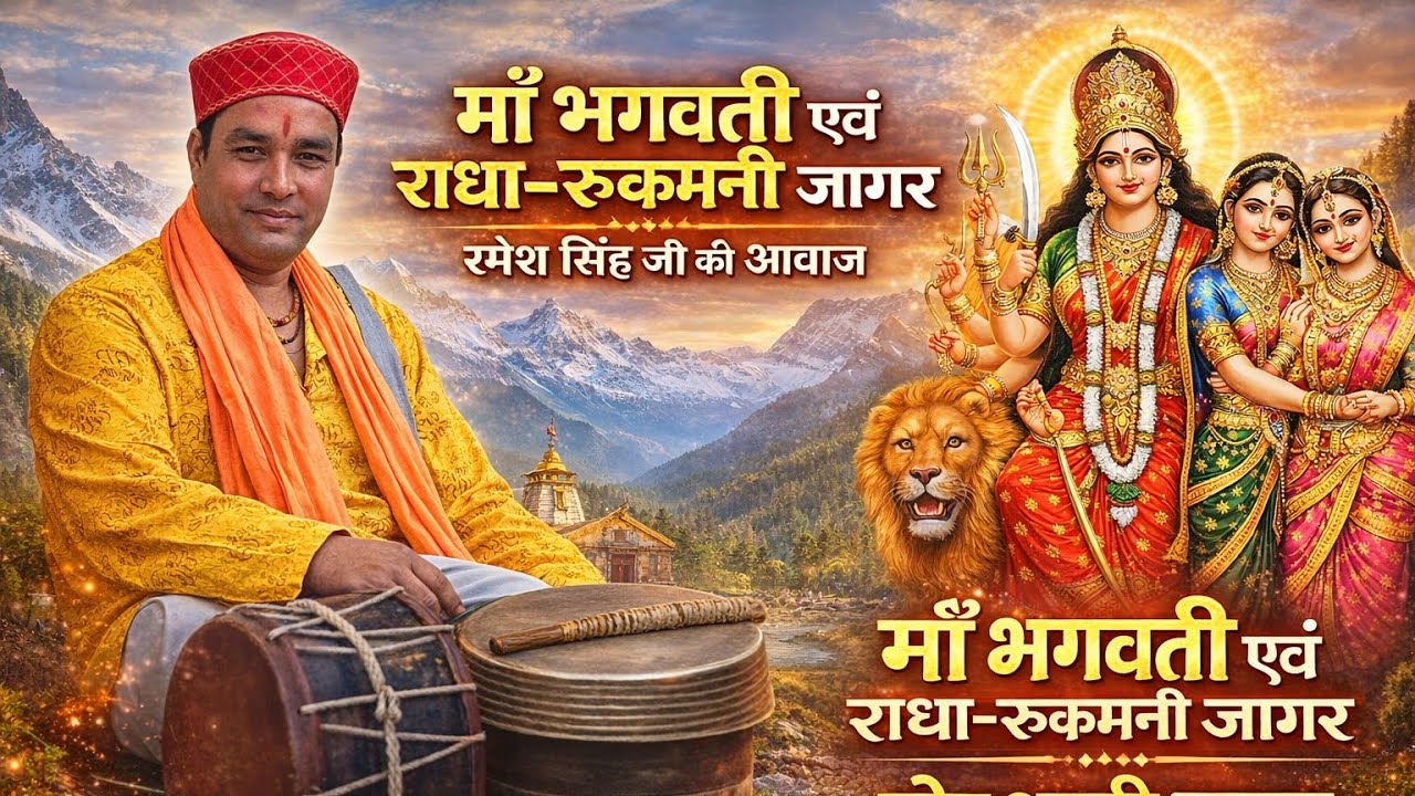 रोंगटे खड़े कर देने वाला जागर | माँ भगवती एवं राधा–रुक्मणी #uttrakhand #shorts #viral #trending 