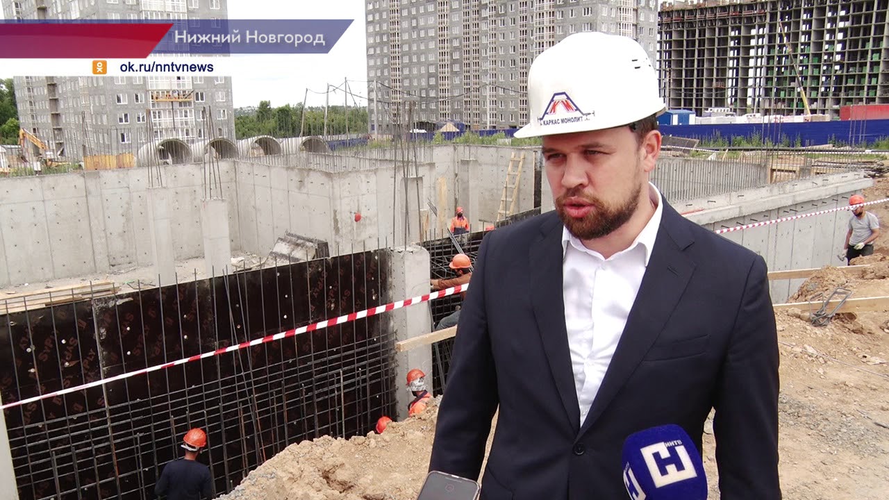 Школу в «Анкудиновском парке» должны построить досрочно - YouTube