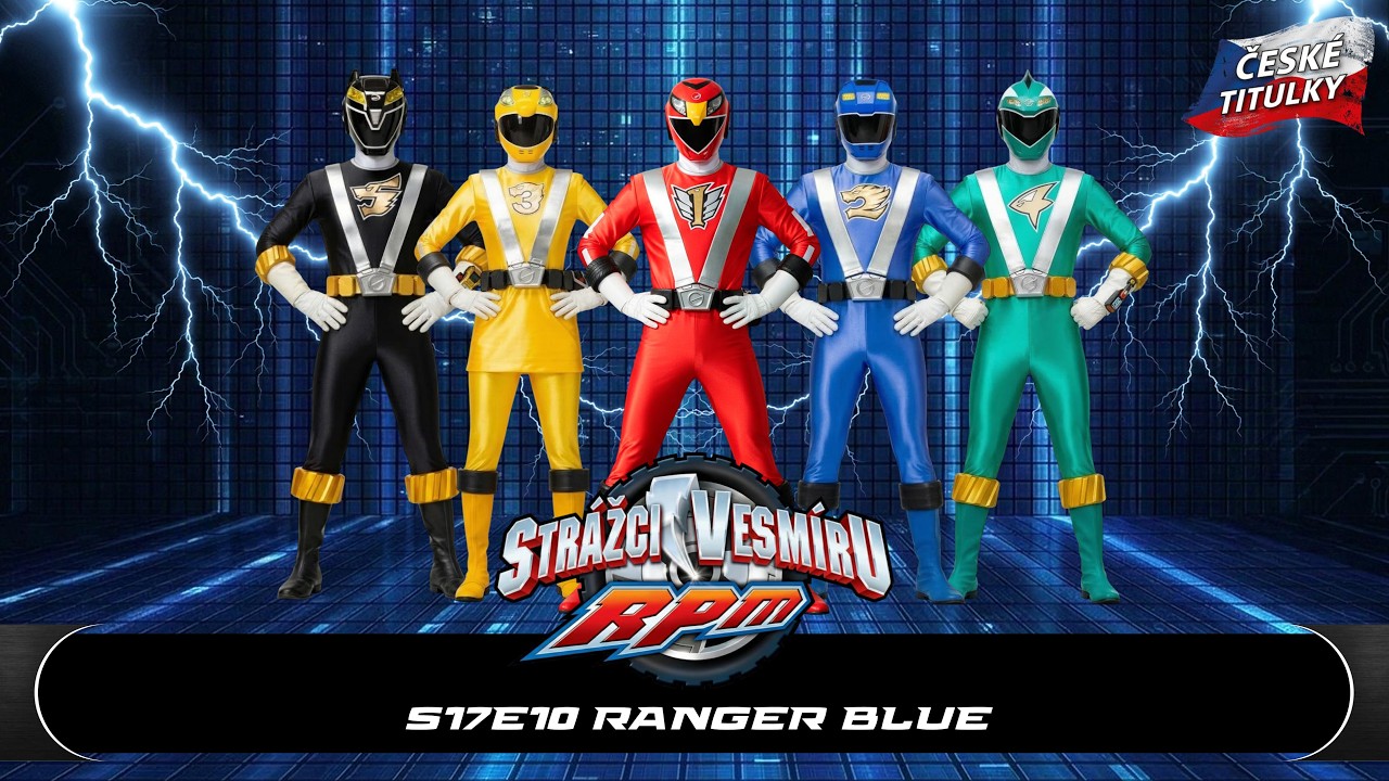 Power Rangers RPM S17E10 - Ranger Blue (CZ titulky) - YouTube