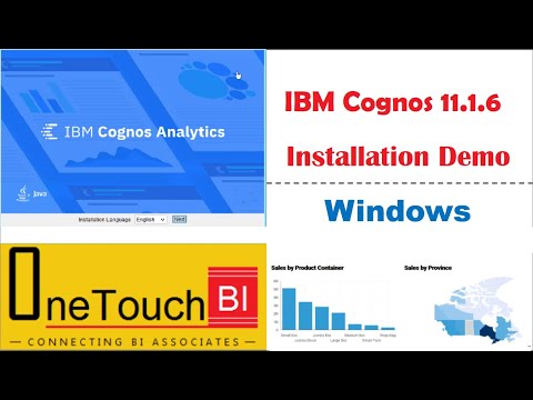 IBM Cognos 11 - Admin | Windows Installation Setup - Tutorial | OneTouchBI