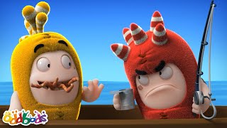 fishing oddbods full episode compilation funny cartoons for kids