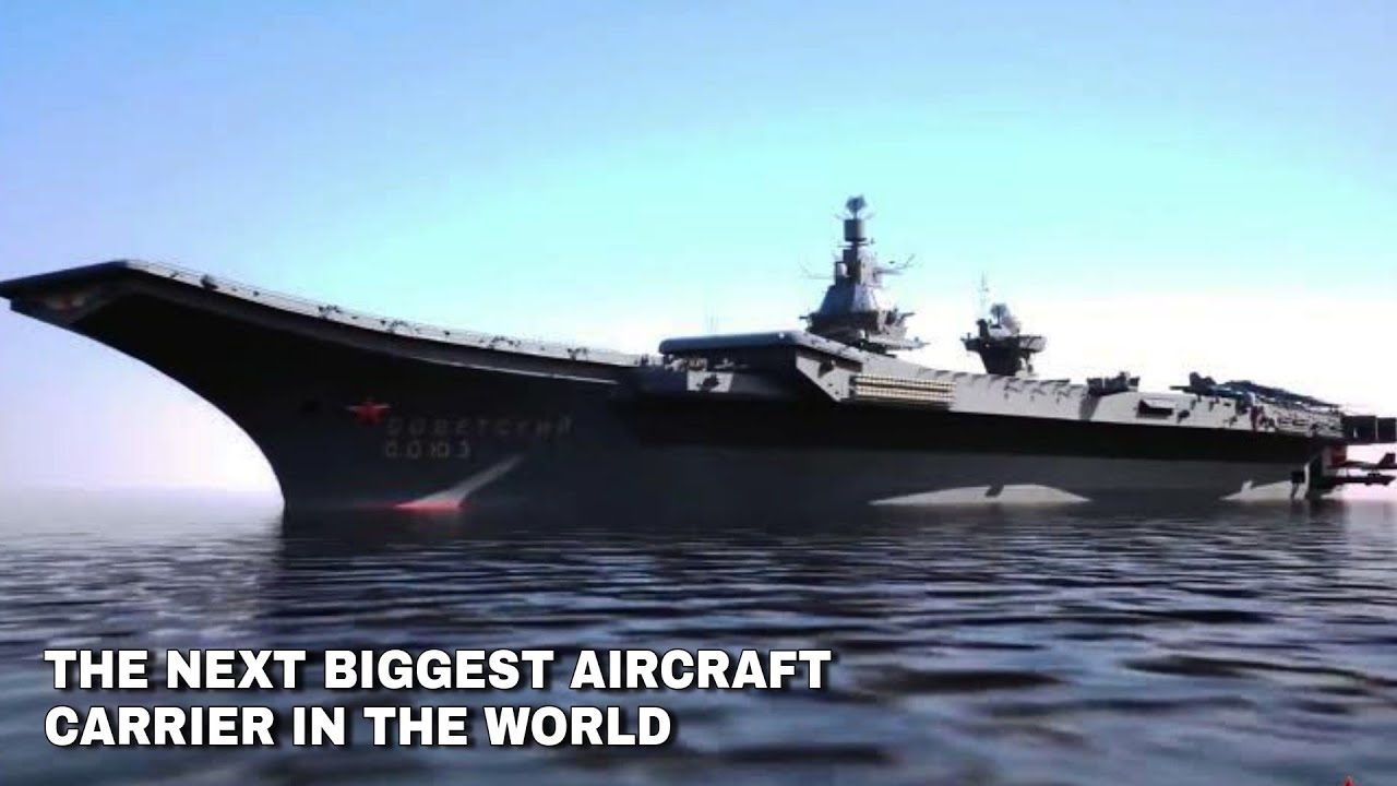 This Ship will the Largest Aircraft Carrier in the World YouTube