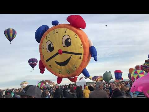 INTERNATIONAL BALLOON FIESTA ALBUQUERQUE NEW MEXICO OCTOBER 2021