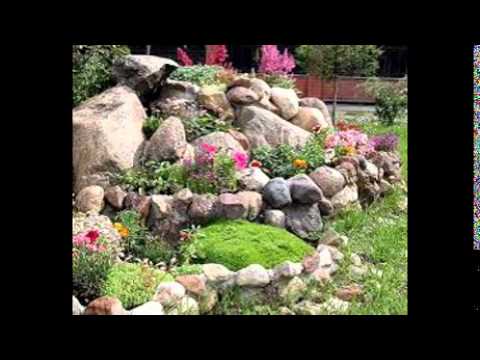 Small Rock Garden Ideas - YouTube
