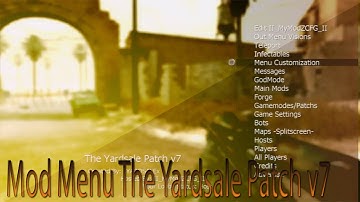 [PS3|.FF|Cod4|1.40] Mod Menu - The Yardsale Patch V7 FREE INVITE !