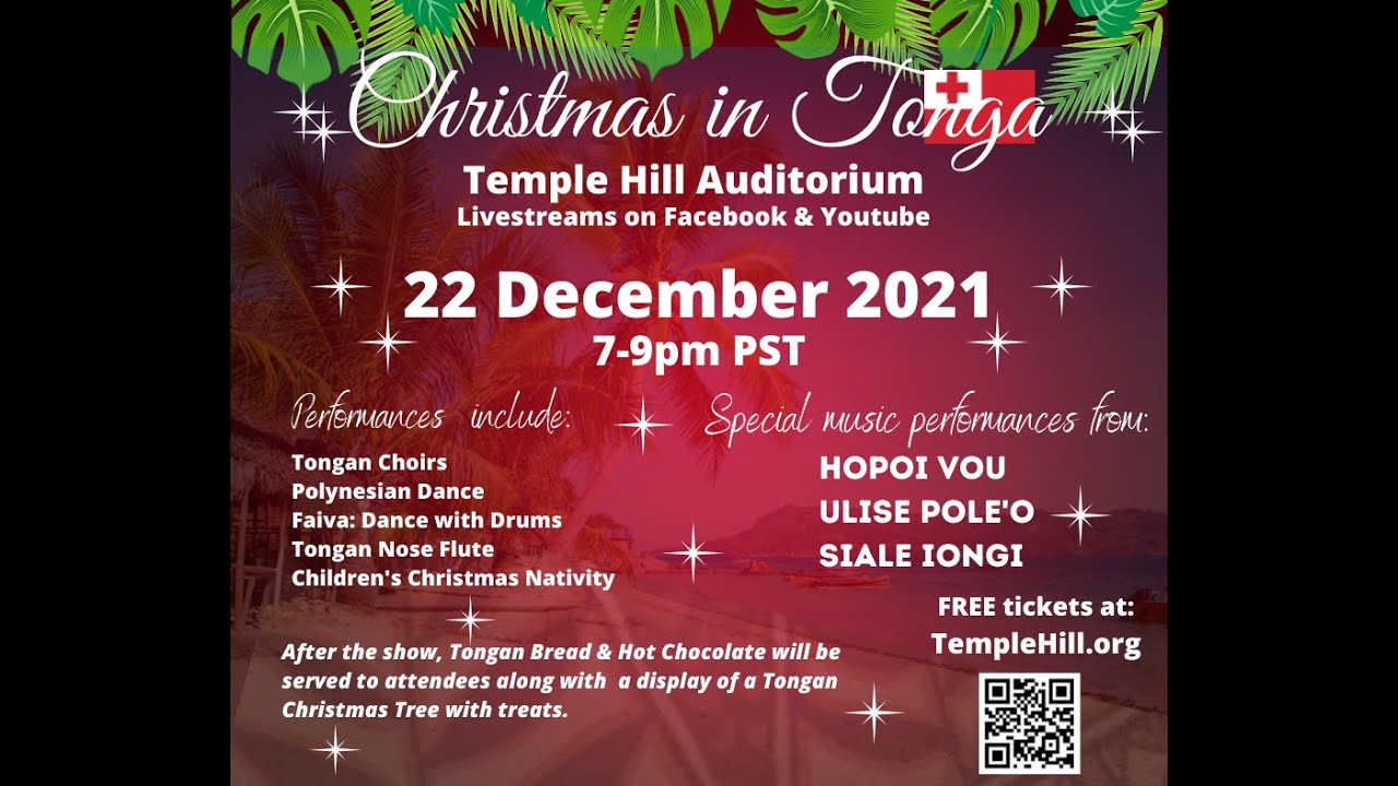 Christmas in Tonga YouTube