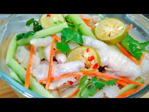 Resep Salad Ceker Ayam Thailand