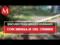 Encuentran brazo humano abandonado en Cuautla, Morelos
