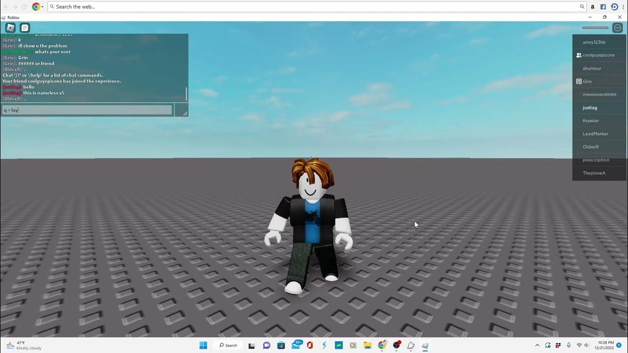 Roblox pastebin nameless animation v5 showcase script tree youtube