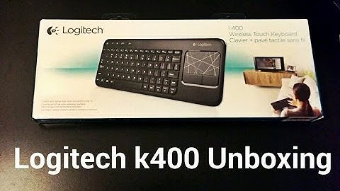 Unboxing | Logitech k400r Wireless Keyboard