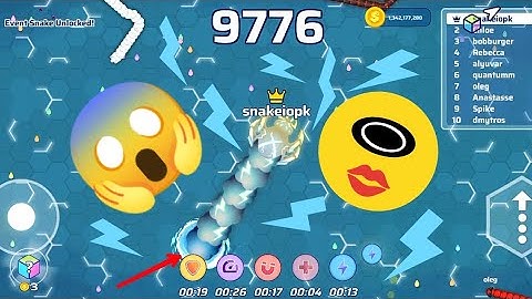 Storm Runners Boss Fight! ⚡🐍 New Snake.io Event Gameplay"