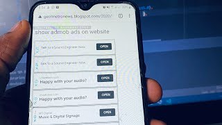 How To Show Admob Ads On Website Blogger / WordPress